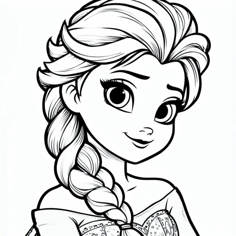 Elsa boyama PDF indir