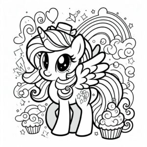 My Little Pony Boyama Kitabı PDF