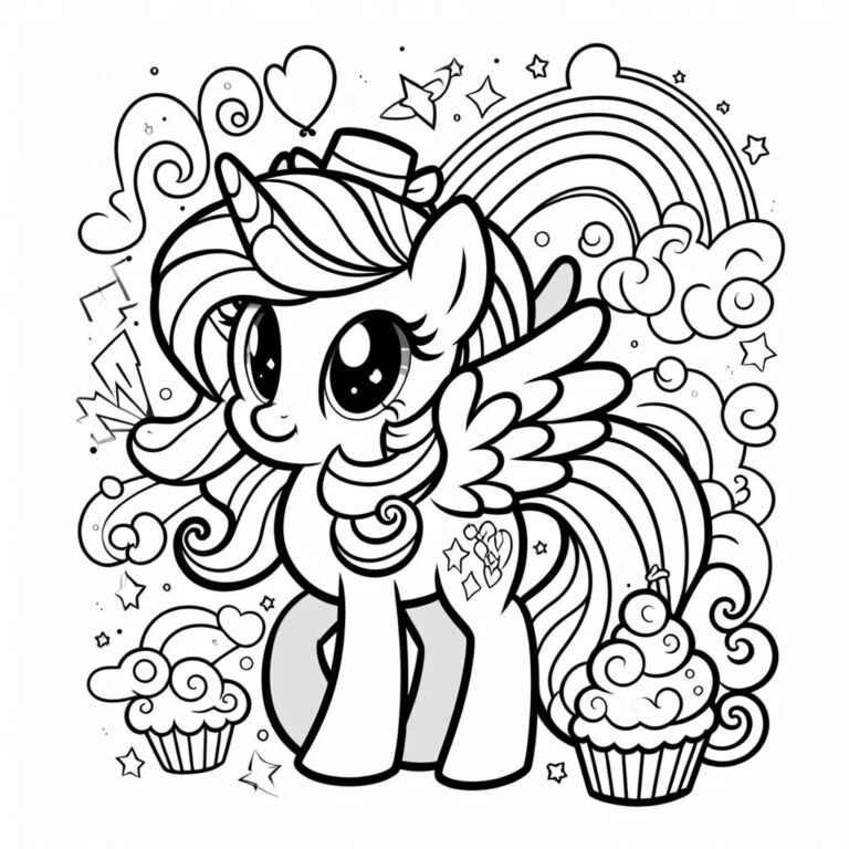 My Little Pony Boyama Kitabı PDF