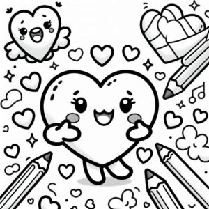 Kalp Boyama Kitabı PDF