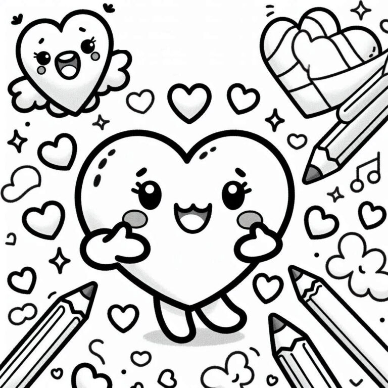 Kalp Boyama Kitabı PDF