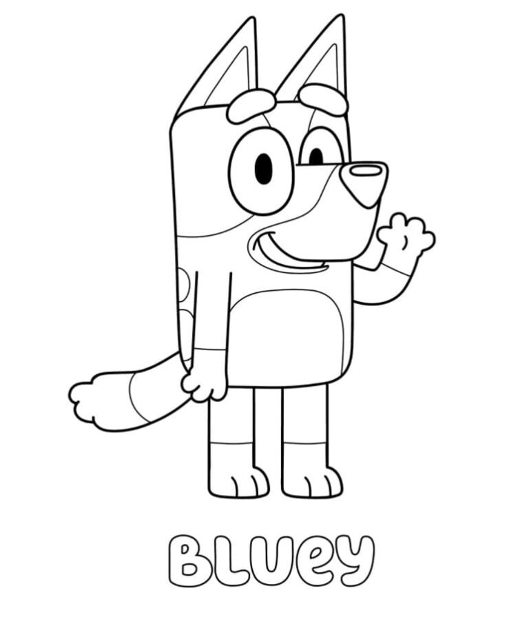Bluey Boyama