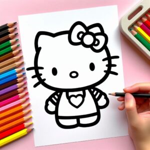 Hello Kitty Boyama Sayfaları -2