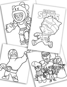 Brawl Stars Boyama Sayfaları