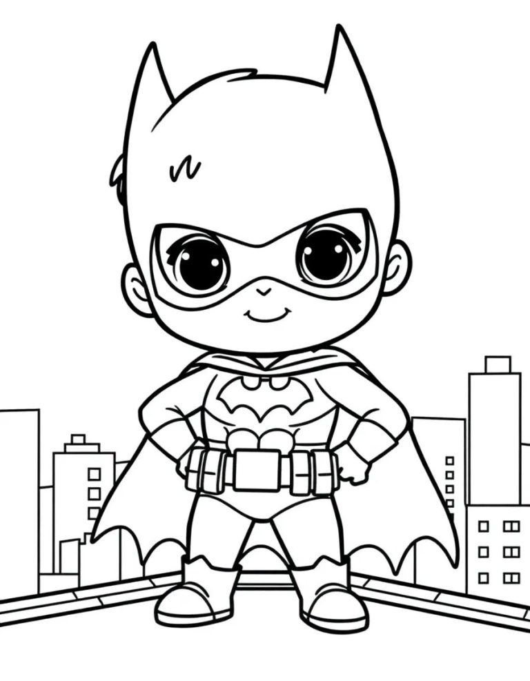 Batman Boyama Sayfası