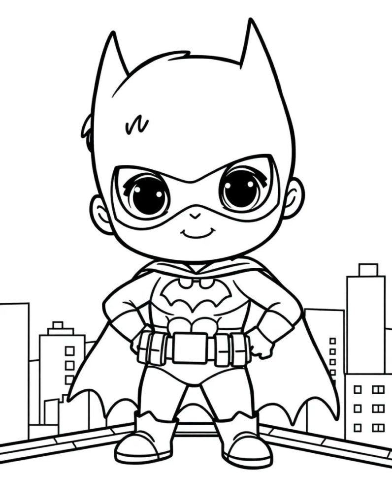 Batman Boyama Sayfası