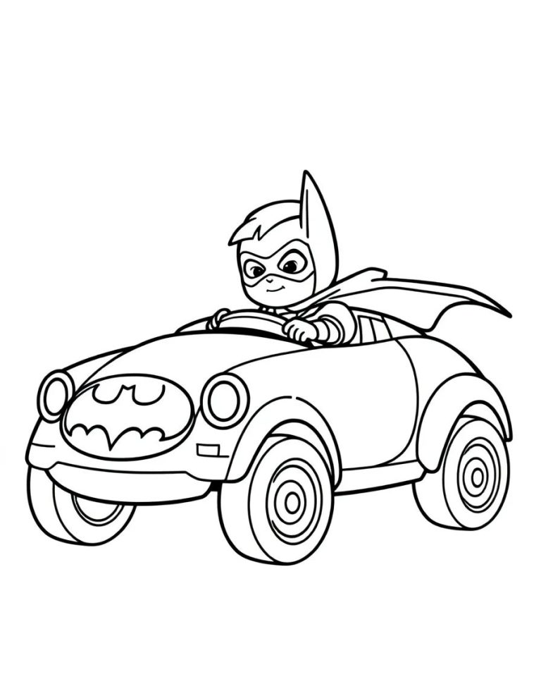 Batman Boyama Sayfası