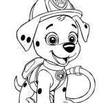 Paw Patrol - Marshall Boyama Sayfası