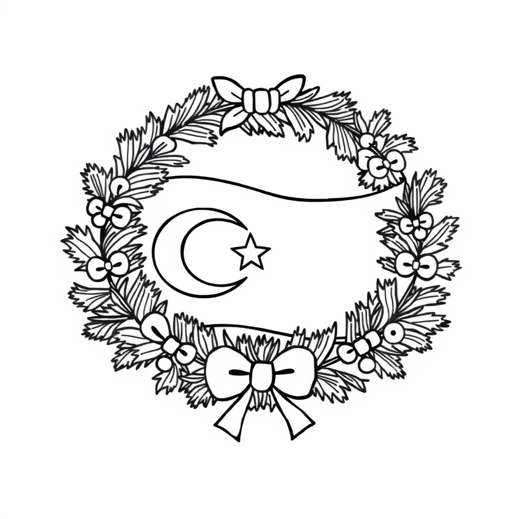 Cumhuriyet Bayramı 2 Boyama Sayfası